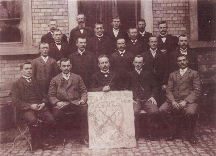 Gruppenbild Chor 1909